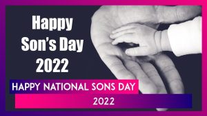 National Sons Day 2022