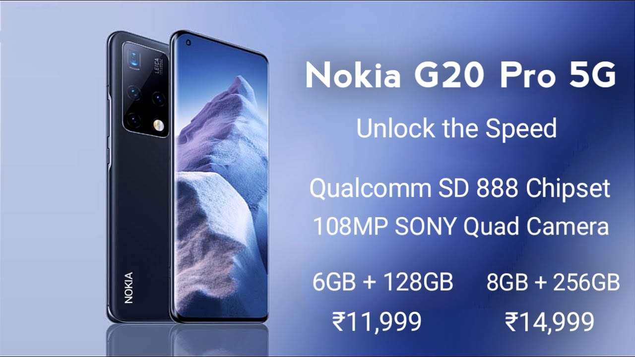 You are currently viewing Nokia G20 Pro 5G 2023 Price, Release Date & Full Specs