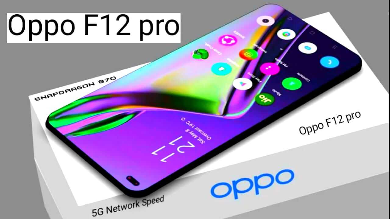 You are currently viewing Oppo F12 Pro 5G Price, Release Date, Full Specifications & Review.