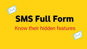 SMS Full Form