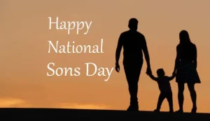 Happy National Sons Day