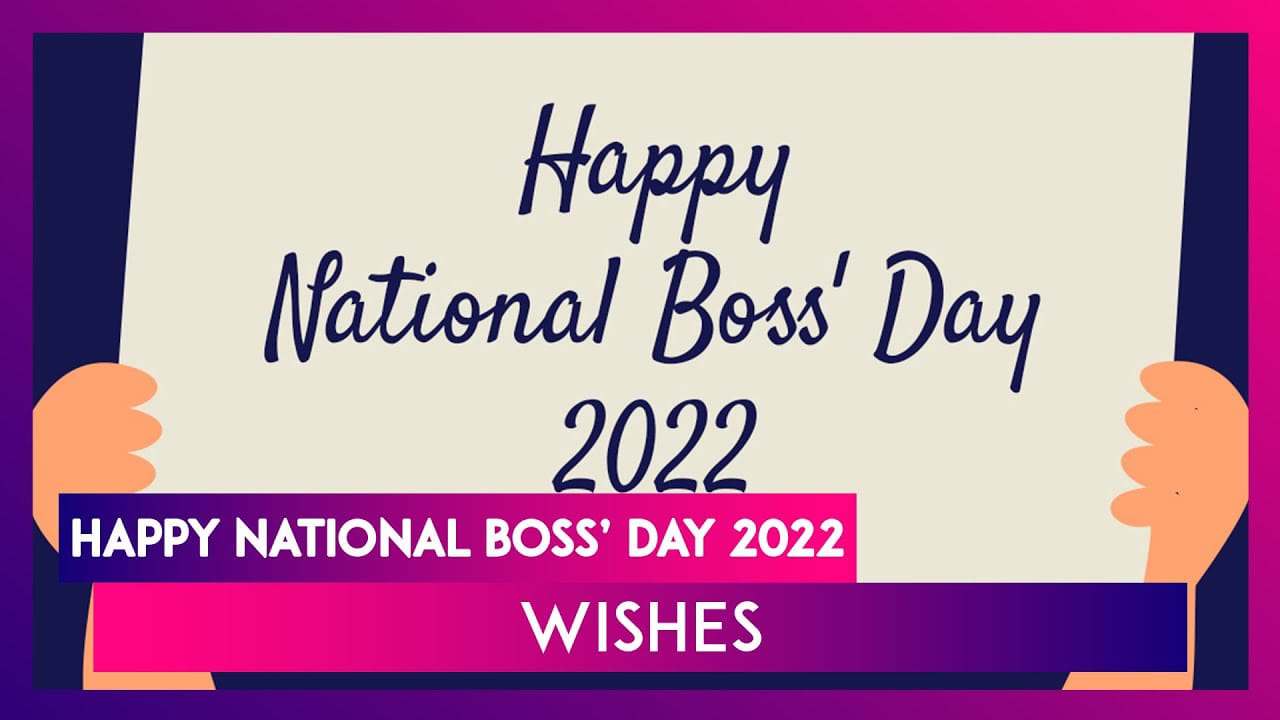 National Boss's Day 2022 Wishes, Quotes, Message, Caption And Images